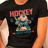 Vintage Hockey Goalie Heroes Graphic Tee, Sports Fan Shirt