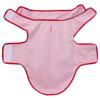 Dog Raincoat with Reflective Strips Polyester Red XXS