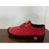 Real Soft Leather Single Shoes Comfortable Flat-soled Lace-up Mother Shoes Wide Fat Feet Cow Tendon Sole Soft Sole Soft Surface Middle-aged Large Size