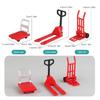 1/12 Dollhouses Warehouse Tool Set Of 3 Handcart Forklift Model Realism And Charm To Your Miniature Landscaping