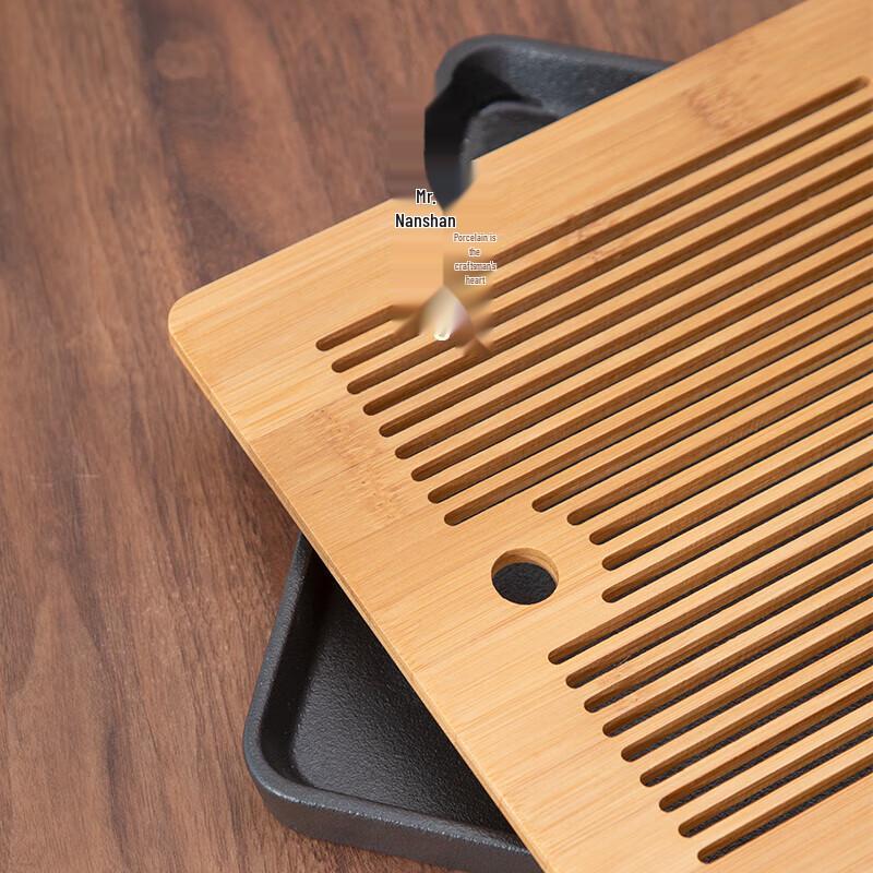 Nanshan Mr. Black Pottery Kung Fu Tea Set