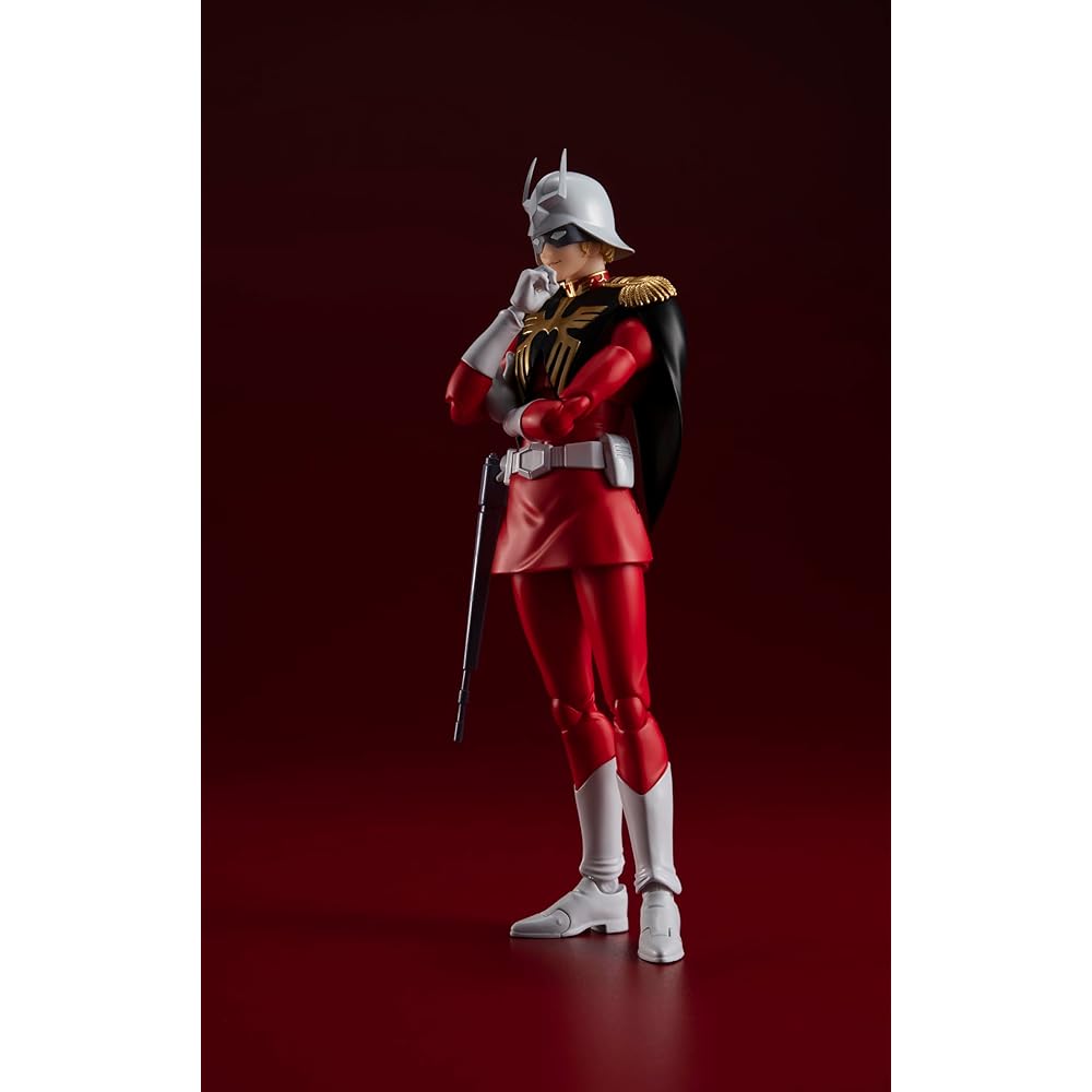 TAMASHII NATIONS S.H. Figuarts Mobile Suit Gundam Char Aznable 155mm PVC ABS Painted Action Figure