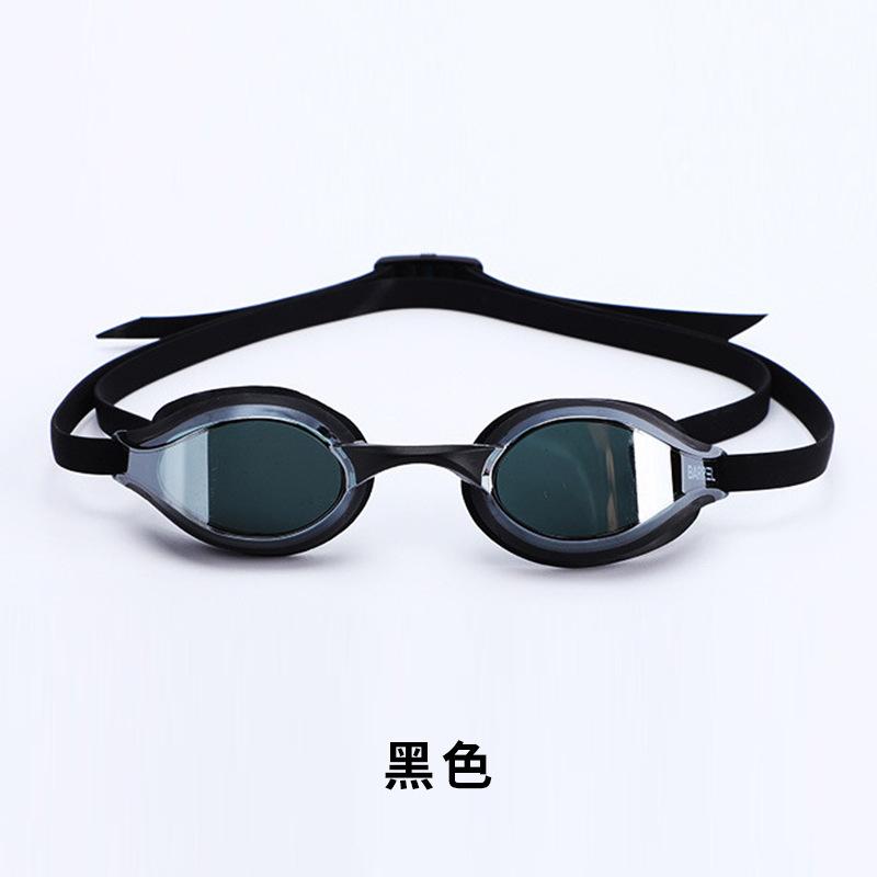 Swimming goggles silicone unisex waterproof anti-fog high definition competition breathable