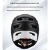 Casque de Sport Structure Renforcée Rembourrage Respirant Réglable Casque Pour Vélo de Montagne et Sentier en Terre