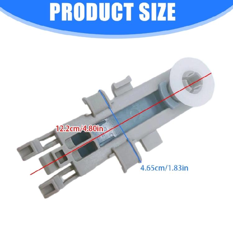 Anti Friction Dishwasher Roller Wheels Easy Push Pull Operation ABS Durability Suitable for Various Dishwasher Brands