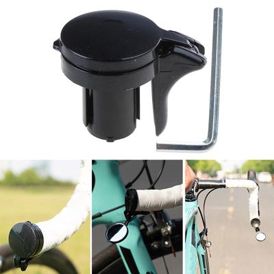 Bicycles Mirror for Handlebars Mini Rear View Mirror Foldable Mounting Sleeve for Handlebars Handlebar End Wheel Mirror