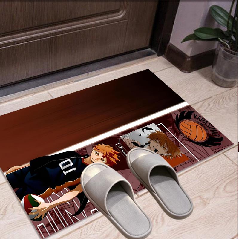 Haikyu Pattern Rug, Indoor/Outdoor Mat, for Picnic, Gameroom, Bedroom, Office, Living Room, Home Decor Carpet, Birthday Gift
