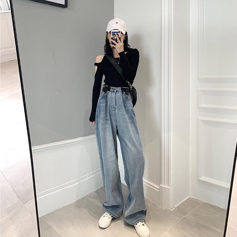 Jeans da donna Denim Loose Slim Fitted Vintage Blue Harem Pants Plus Size Jeans  ricamati Moda acquista in modo economico — spedizione gratuita, recensioni  reali con foto — Joom