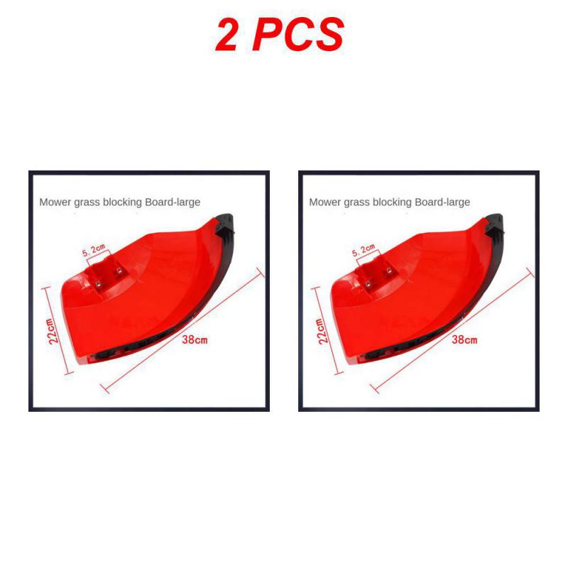 Universal Brush Cutter Shield Lawn Mower Guard Lightweight Plastic Grass Trimmer Blade Protector Cover For 38Mm/28Mm
