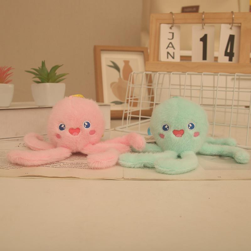Ocean Animal Plush Toy Collection Pack With Keychain For Kids And Collectors