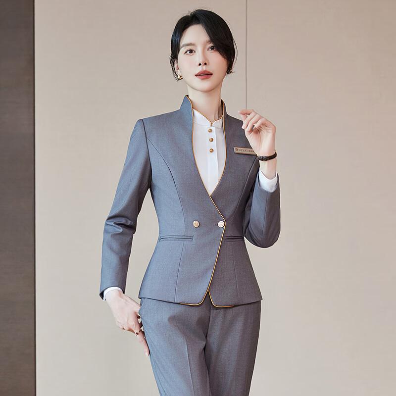 Women's New Chinese Style Professional Suit Set