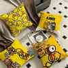 BB Duck Anime Cushion Cover Polyester Sofa Cushions Decorative Throw Pillows Home Decoration Pillowcover
