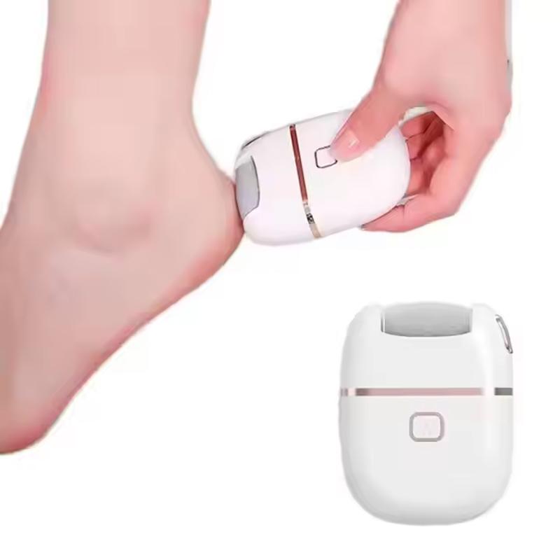 Fashionable Rechargeable Foot Rasp Pedicure Tool Detachable Grinding Head Dead Skin Remover for Callus Heel Care