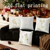 Home Decor Christmas-themed Decorative Pillow Covers with Pattern Cushion Cover Suitable for Sofa Bedroom Car Pillow Cover