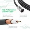 TV Antenna Indoor HD Digital for All Smart TVs Long Range with Signal Amplifier Supports Local Channels 4K 1080P Signal Boost