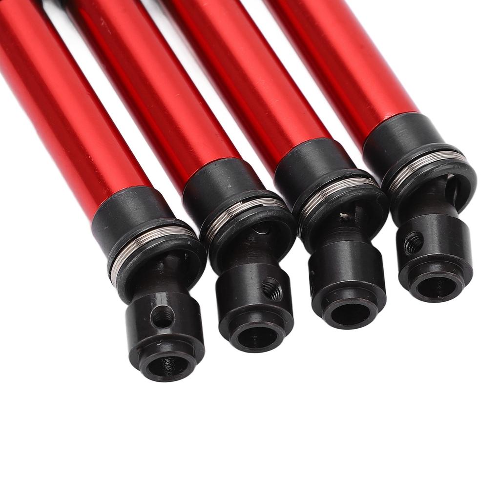 4pcs CVD Steel Front Rear Drive Shaft Complete Driveshaft Compatible for   Slash 1Celsius10 RC Car