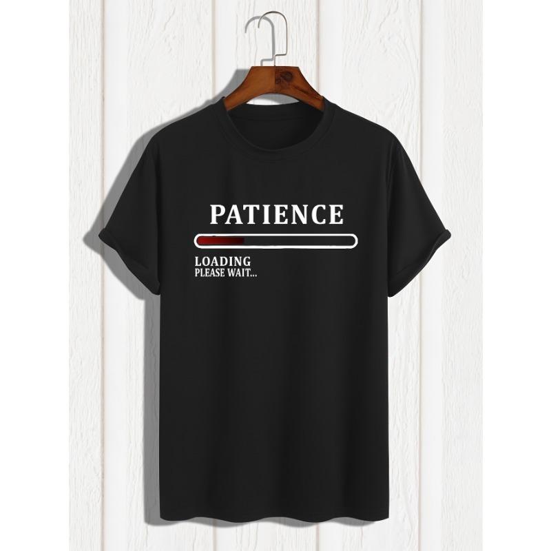 European Size Men's Summer Printed Short Sleeve T-Shirt Top - Yangzhou Slow