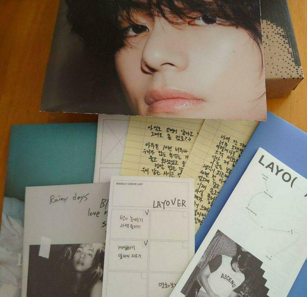 [USED] LAYOVER V (BTS) (The Box Will Be Folded When Shipped)