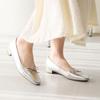 HIMIKO/Himiko/Square Toe Ballet Shoes/640008 Silver 215