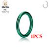 1/10PCS Stainless Steel Round Small Nose Ring Hoop 16G 18G 20G Hinged Segment Tragus Septum Cartilage Piercing Body Jewelry