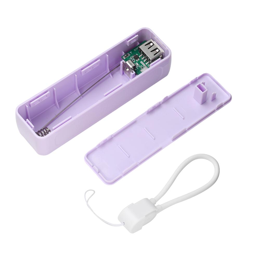 Mobile Power Bank Case DIY Kit 121700 Battery Storage Box Holder Type-C Portable Battery Without Battery
