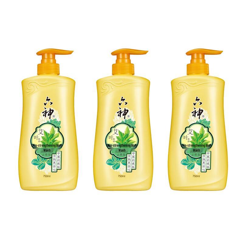 Liushen Wormwood Healthy Skin Anti-Itch Shower Gel