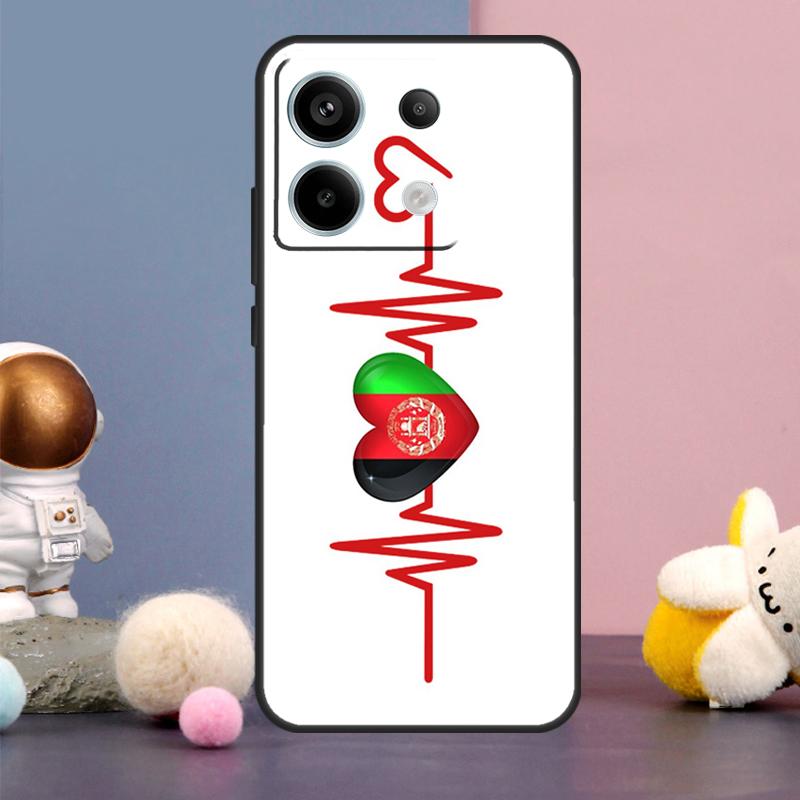 Afghan Afghanistan Flag Banner Case For Xiaomi Redmi Note 14 9 10 11 12 13 15 Pro Plus Redmi 15 15C 10C 12C 13C 14C Cover
