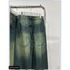 Jaded London Worn Looking Washed-out Denim Pants