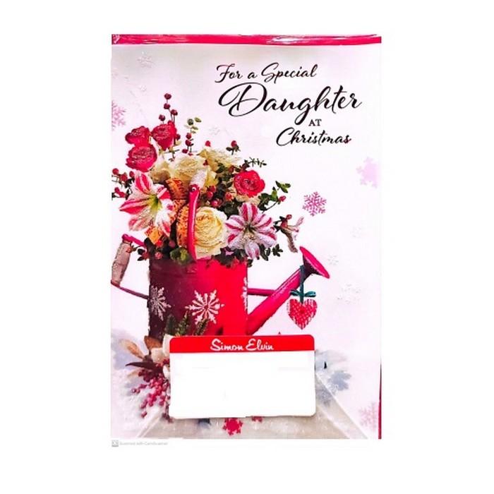 Simon Elvin For A Special Daughter Christmas Card (Pack of 6)