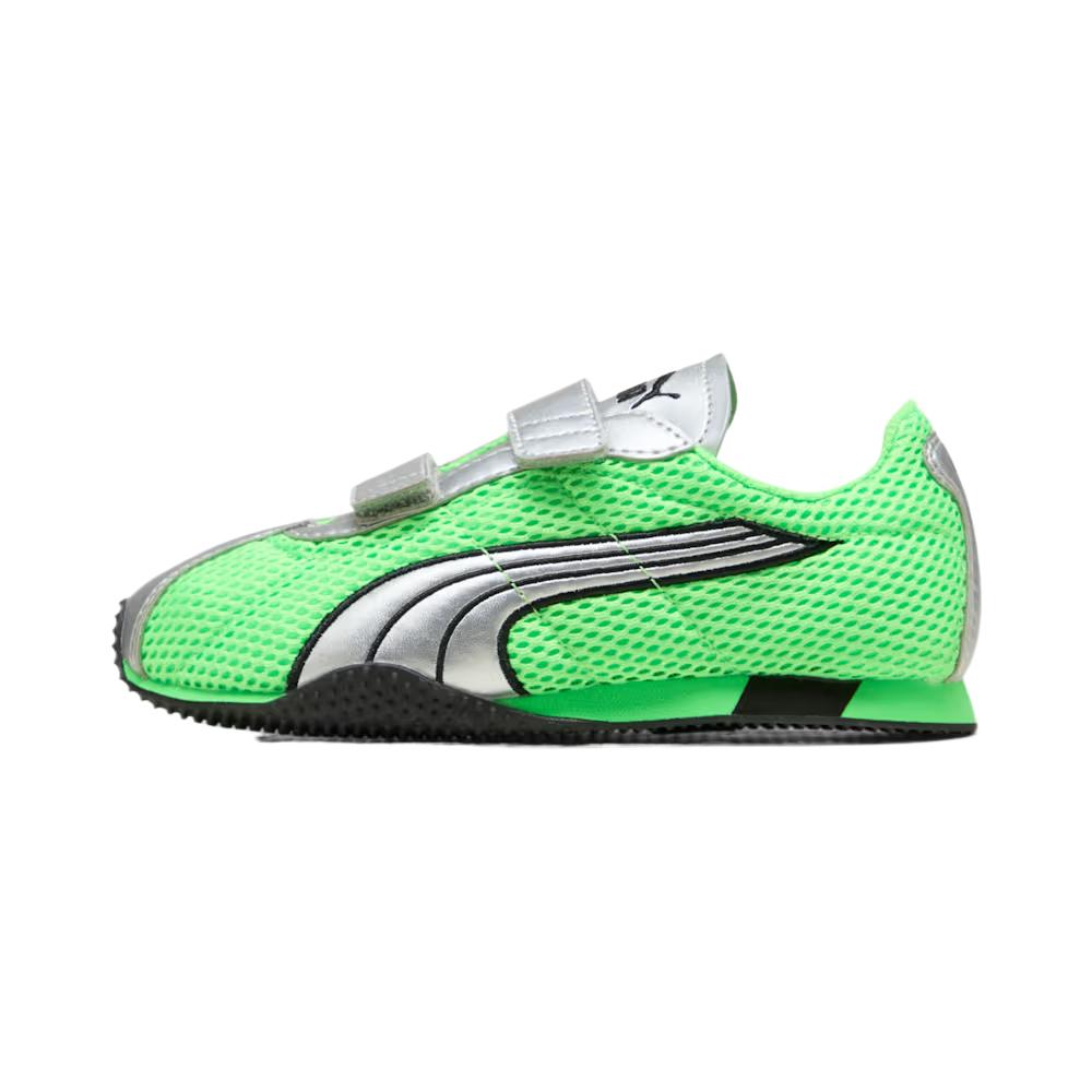 

Puma H-Street Fabric Velcro Round Toe Low Top Running Shoes Kids sneakers 406215-01 33
