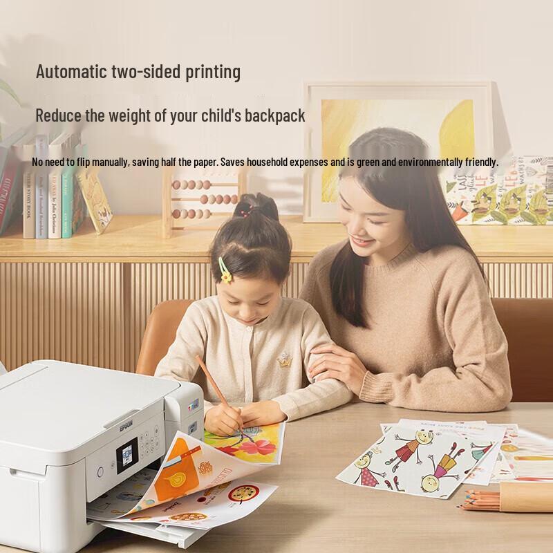 Багатофункціональний кольоровий принтер Epson EcoTank L4266 Штепсель CN (адаптер в комплекті)