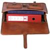 Laptop Bag Leather Genuine Messenger Briefcase Shoulder Vintage Satchel Men New