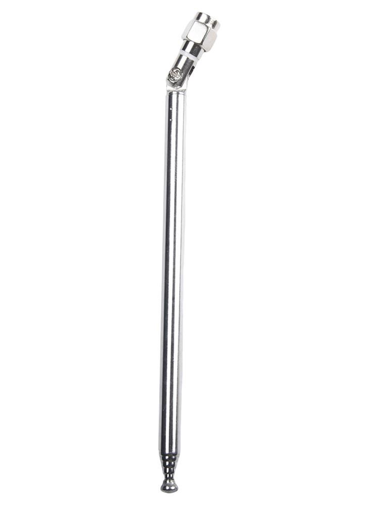 164mm Long 7-Section Telescopic Antenna SMA Male for Wireless TV Antenna