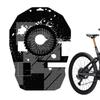 Cycling Disc Covers Protective Bike Brake Disc Cover Lightweight Waterproof Easy-To-Clean Protector for Oil Stain Prevention