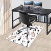 1PC makeup hearts Anti-slip carpet, suitable for Office, bedroomand playrooms. It can also be used as a sofa footrest cover-W68