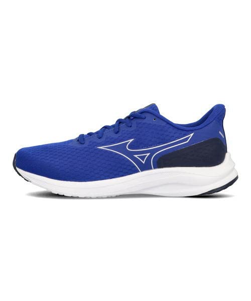 PIONEROAD Sneakers Running Shoes K1GA2147 27 [Mizuno] Men's [Ultra Lightweight/Wide 4E] Blue/Silver