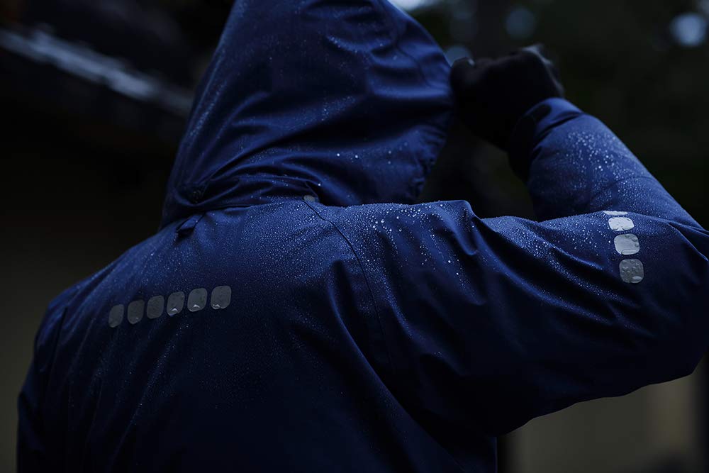 AP2500 Rain Meister Professional Rain Suit with Storage Bag [MAEGAKI] Gore-Tex® (Navy, L)