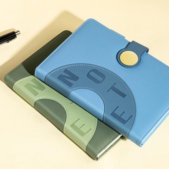 2026 Schedule Planner Notepad A5 Magnetic Closure Planner Color-Blocked Productivity Notebook with 12-Month Organizer