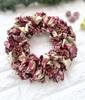 Ribbon Wreath Not Too Sweet Red Christmas Present Gift Ornament Artificial Flower Interior Diameter 30cm Red Lulu's Wreath Lulu's-1581