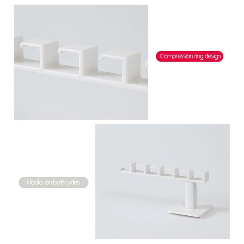 6 háčků držák na klobouky ve tvaru L úložný stojan na baseballové čepice nástěnný držák na klobouky a opasek organizér háčky na zavěšení na zeď