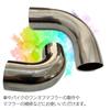 S-NET Stainless Steel Bent Pipe 90 Degree Muffler Exhaust Pipe