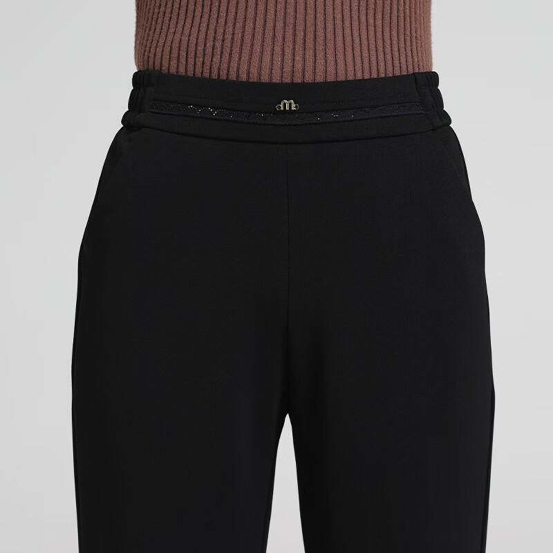 Women's High-Waisted Draped Wide-Leg Casual Pants