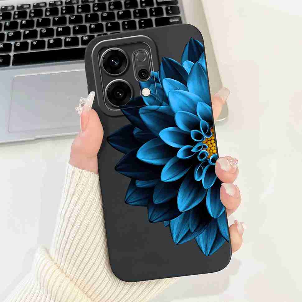 For Oppo Reno14 5G PLA110 Case Cute Rabbit Sunflower Soft Silicon Cover For Oppo Reno 14 CPH2737 6.59" Protective Cases Coque