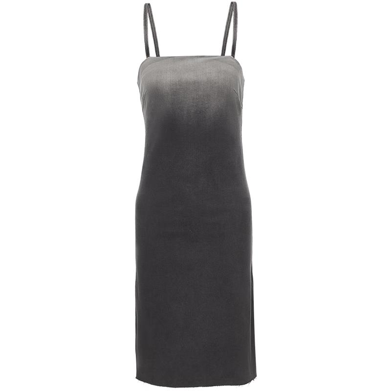 

VEROMODA Женское джинсовое платье с регулируемыми бретелями, приталенного силуэта M