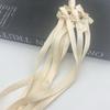 2pcs Long Ribbon Bow Hair Clip For Girls Lolita Sweet Blue hairclip Kids Side Clips Women Cute Braided hairpins Party Accessorie