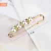 Pearl Anti-Exposure Brooch: Women's Waist-Cinching Pin & Clothing Decoration