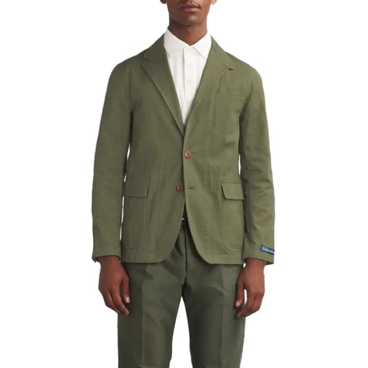 Polo Ralph Lauren Business Suits Men's Green Suit Collar Moderate MNPOSPC27620273-300