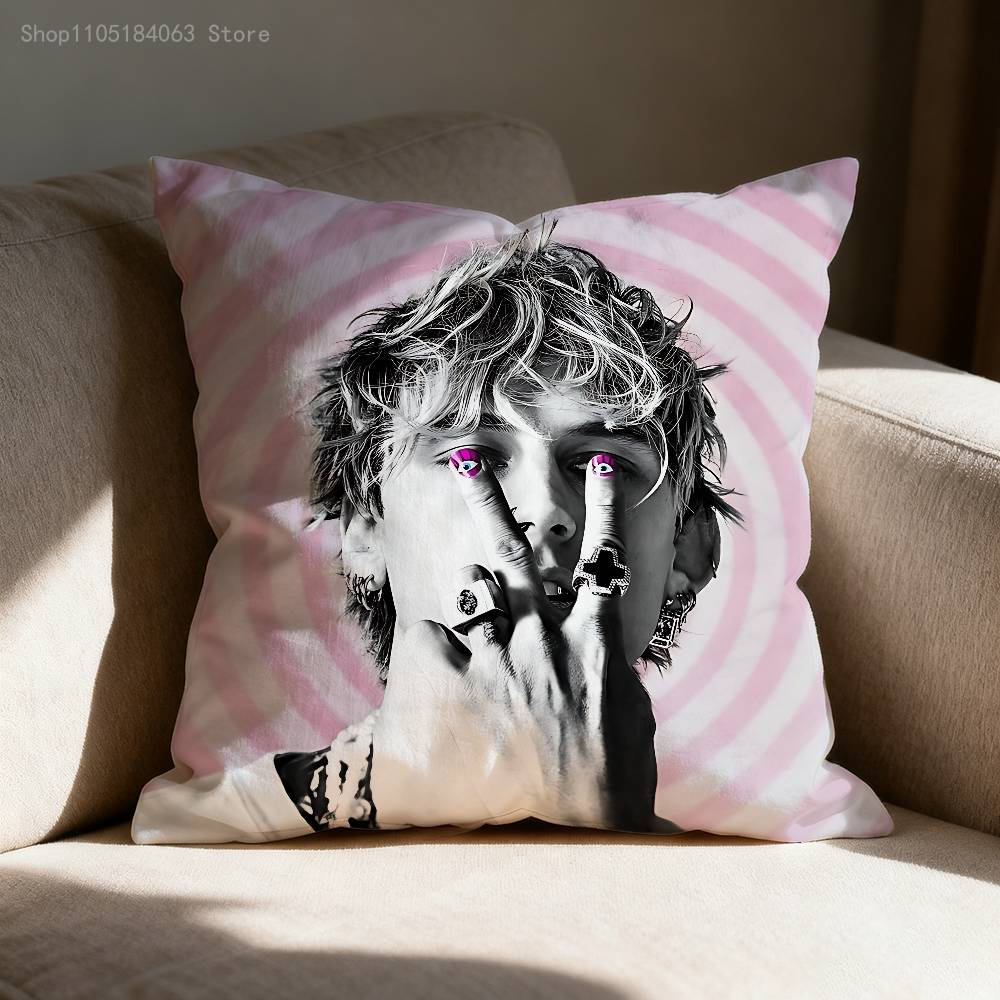 Lost Americana MGK Throw Pillow Case For 30x30cm 40x40cm 45x45cm 50x50cm 55x55cm Square Sofa Pillowcase Shell