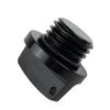 Aluminum Oil Filler Cap Black Oil Filler Cap Screw-on