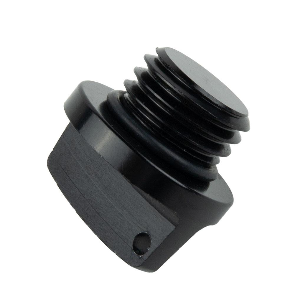 Aluminum Oil Filler Cap Black Oil Filler Cap Screw-on